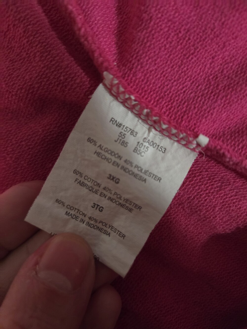 Just My Size Hot Pink Drawstring Bermuda Shorts - Picture 5 of 6